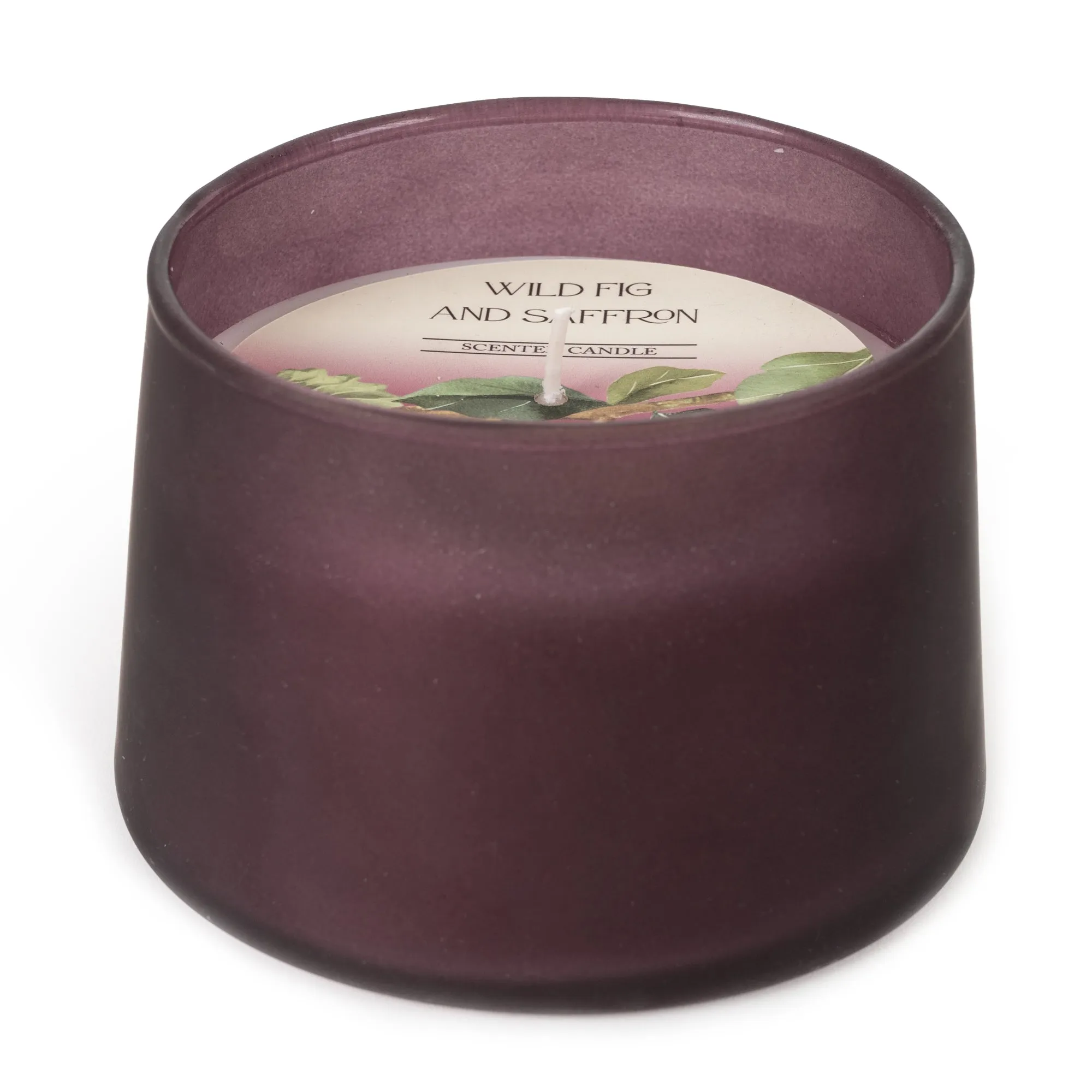 Large Tapered Candle - Figs and Frosted Plum