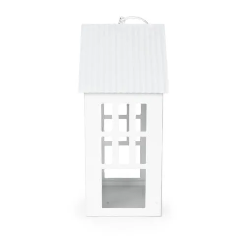 Large White Townhouse Lantern
