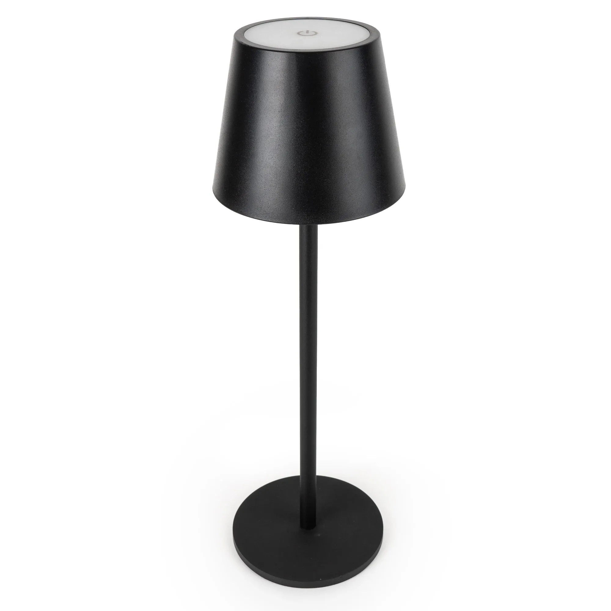 LED touch lamp, plastic lamp black