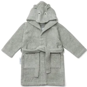 Liewood Lily Bathrobe Hippo Dove Blue