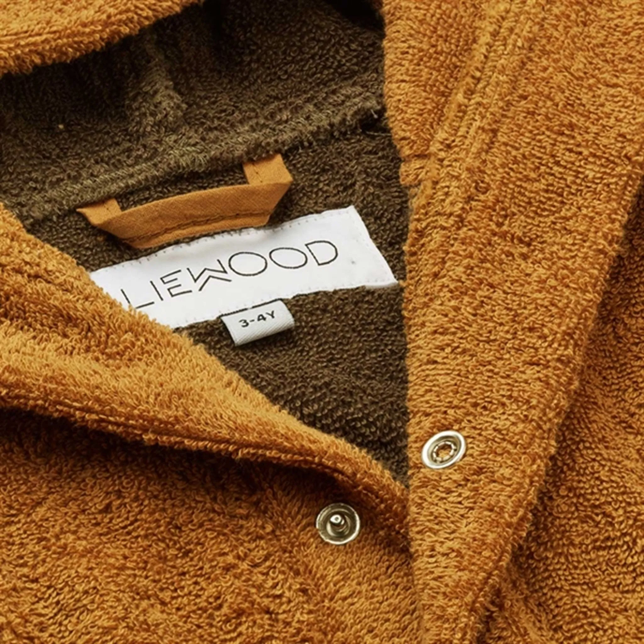 Liewood Lily Bathrobe Superhero Golden Caramel