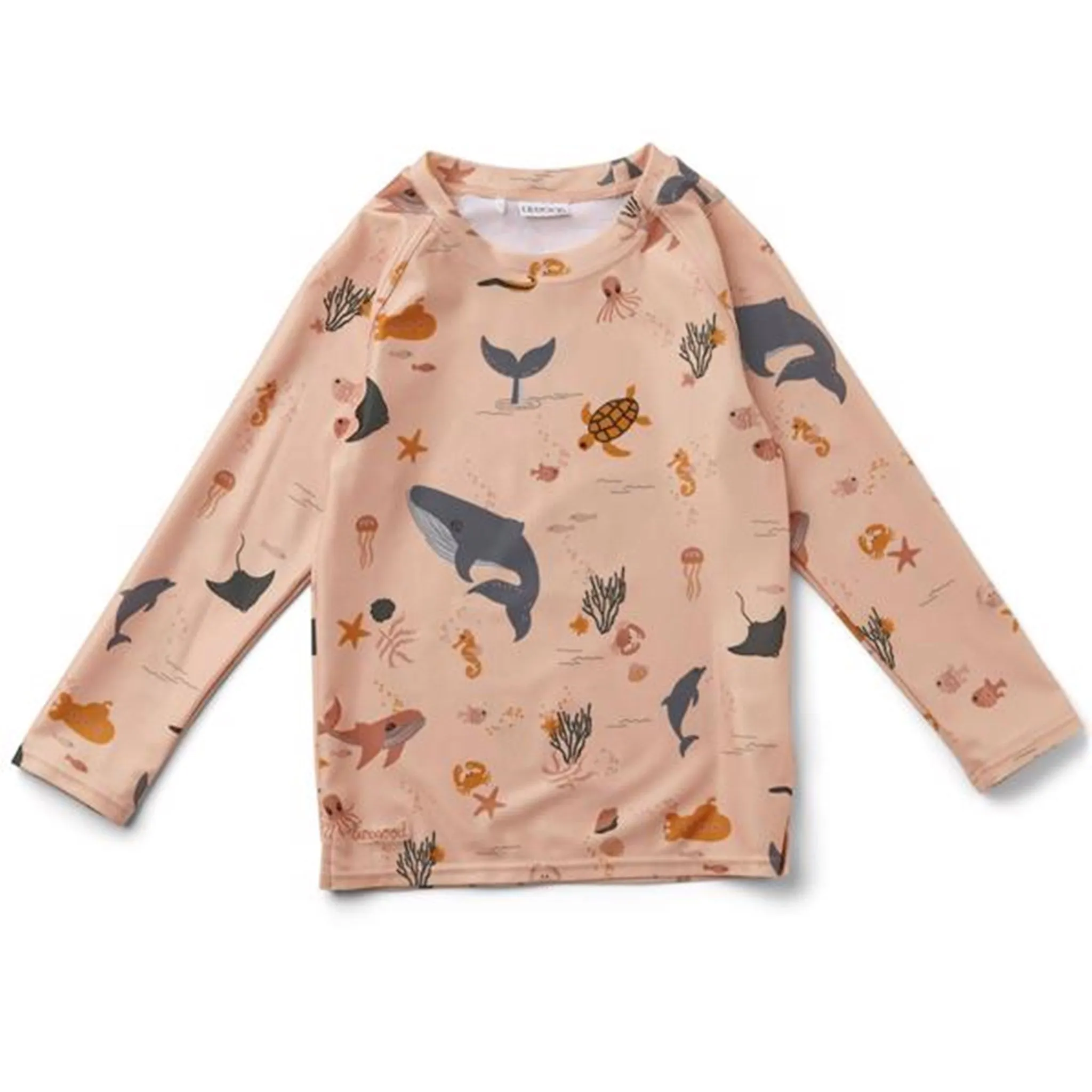 Liewood Noah Swim Tee Sea Creature Rose Mix