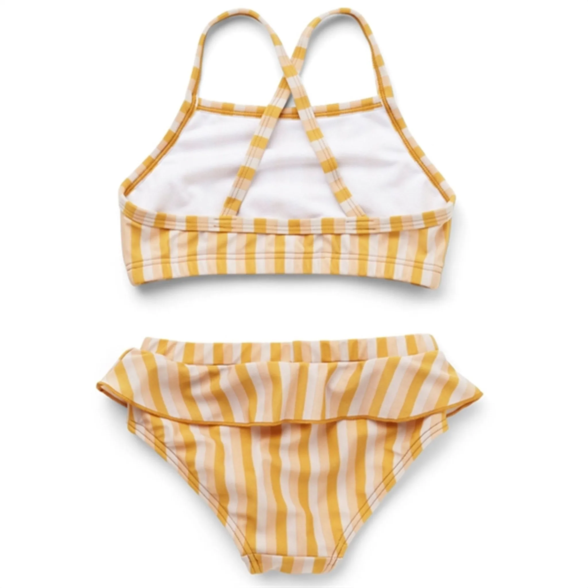 Liewood Norma Bikini Set Stripe Peach Sandy Yellow Mellow