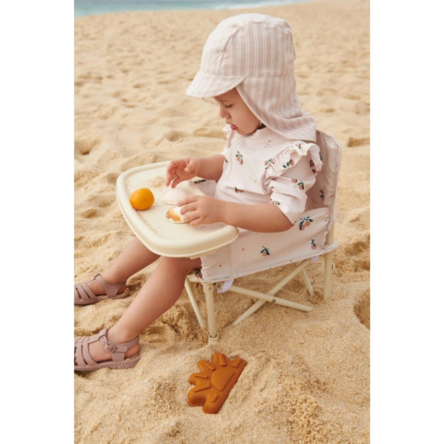 LIEWOOD Peach / Sea Shell Amel Printed Swim Jumpsuit