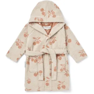 LIEWOOD Peach / Sea Shell Lilana Yarn Dyed Bathrobe