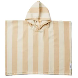 Liewood Roomie Poncho Stripe Safari/Sandy