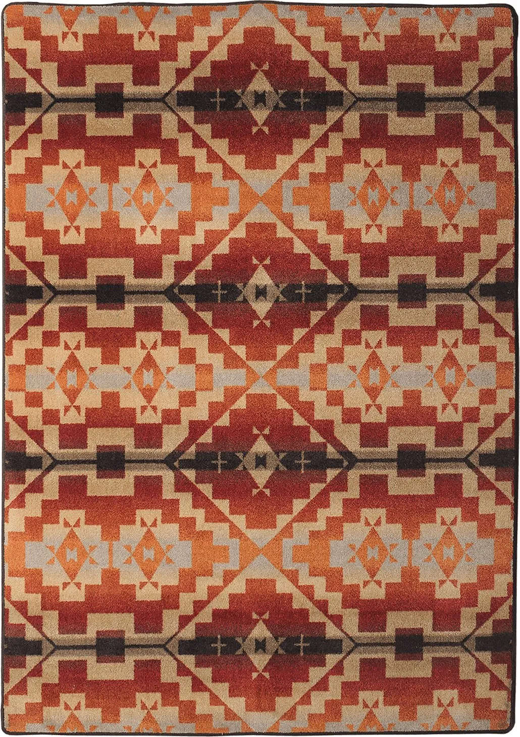 Life Path Fire Area Rugs