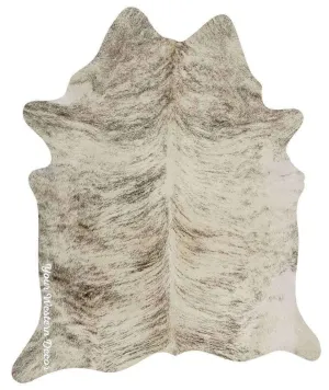 Light Brindle Brazilian Cowhide Rug wall decor, home accessories