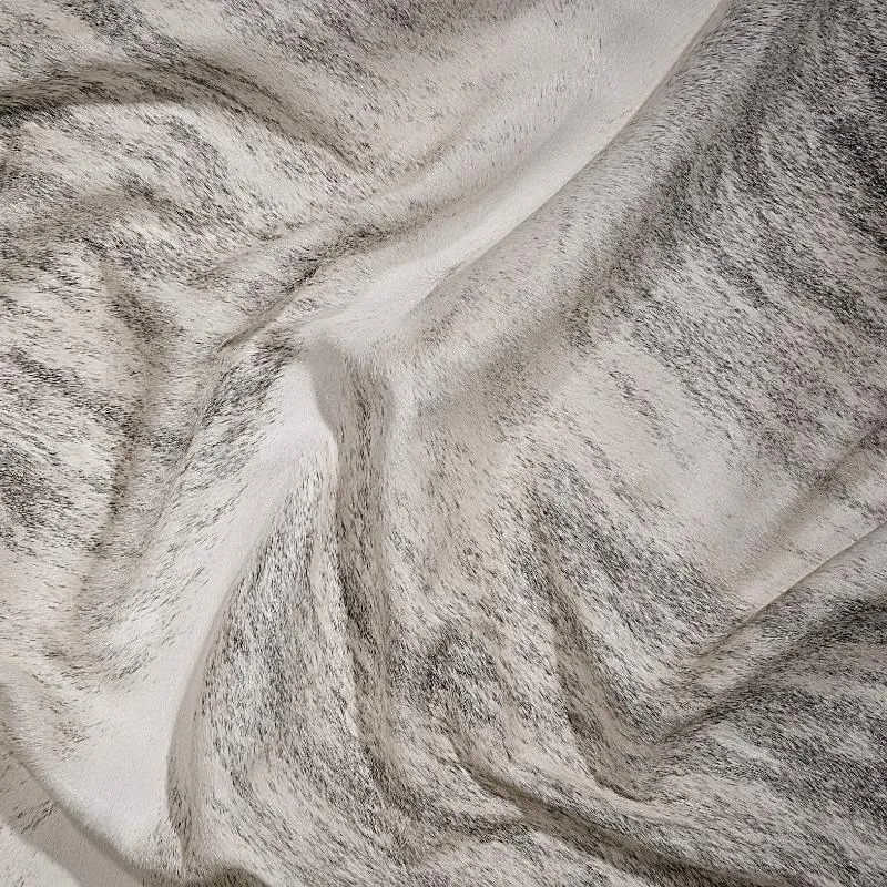 Light Brindle Grey Cowhide Rug