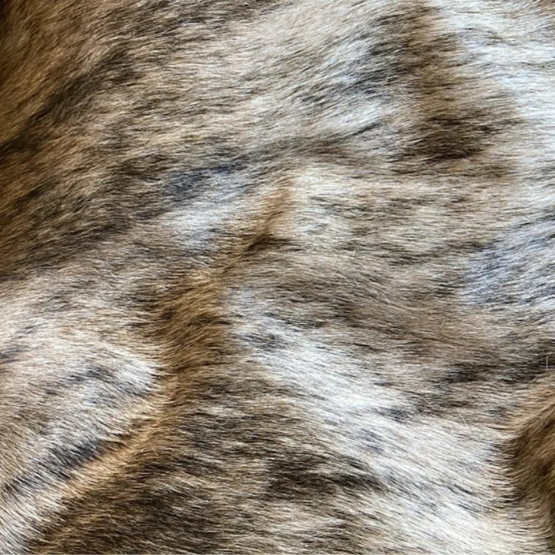 Light Brindle Taupe Cowhide Rug