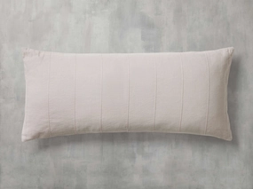 Linen Lumbar Pillow Cover in Mist