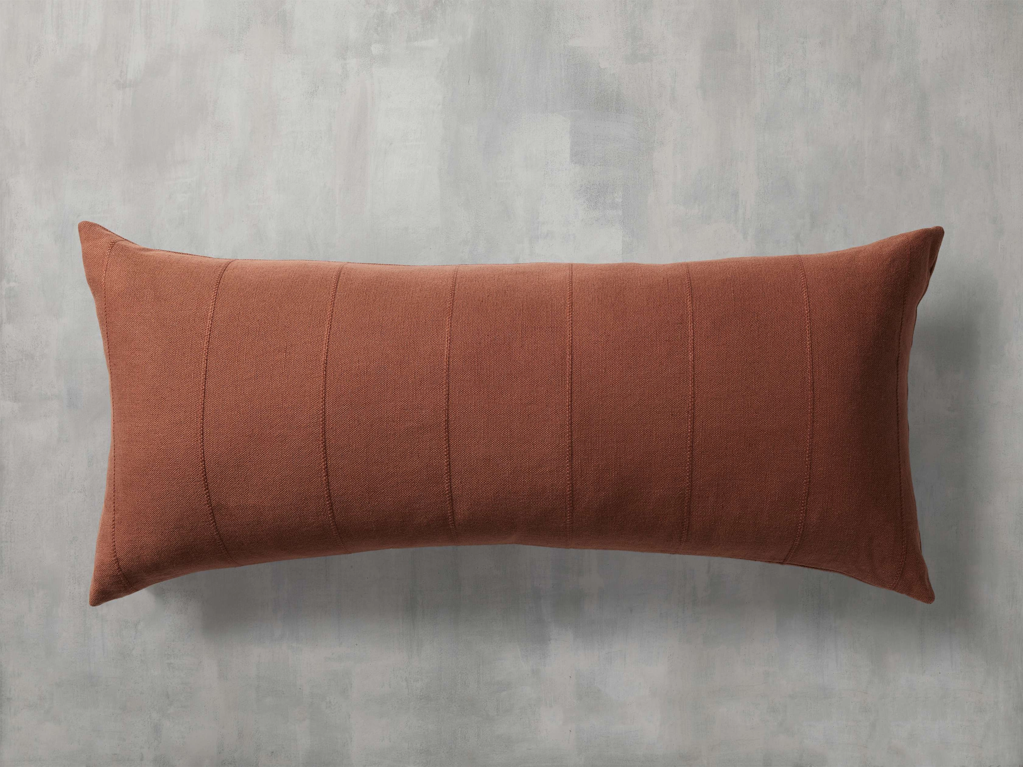 Linen Lumbar Pillow Cover