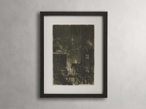 Living For The City Framed Print