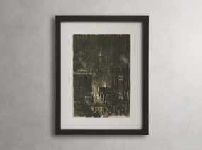 Living For The City Framed Print