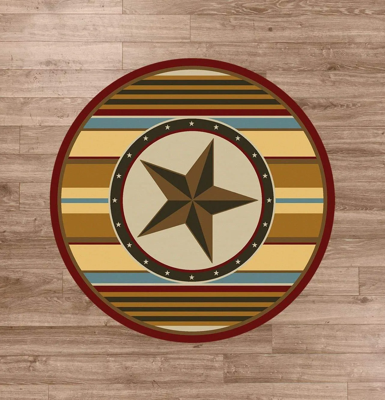 Lonestar Western Rug - Maize