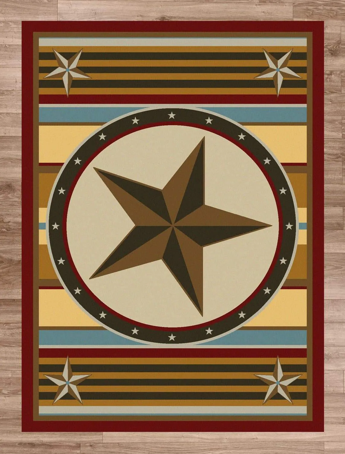 Lonestar Western Rug - Maize