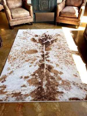 Longhorn Brown Spotted Western Rugs serving tray, cheese board