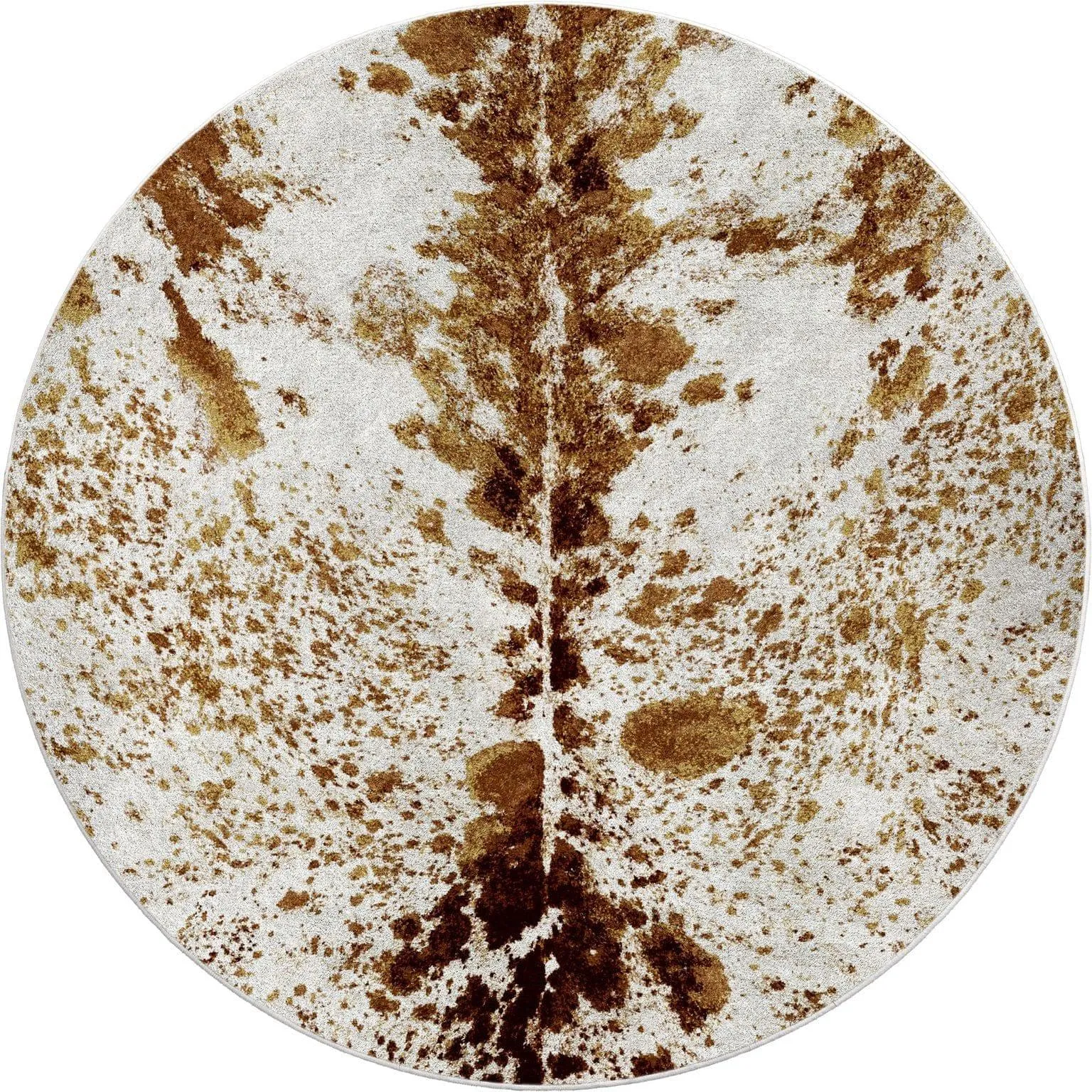 Longhorn Brown Spotted Western Rugs