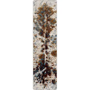 Longhorn Denim Splatter Floor Runner folding guest bed, rollaway bed