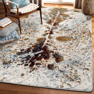 Longhorn Denim Splatter Western Rugs serving tray, cheese board