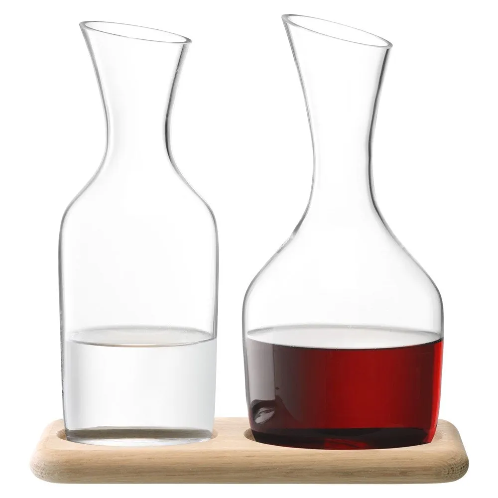 LSA Wine & Water Carafe Set ceramic platter, appetizer tray