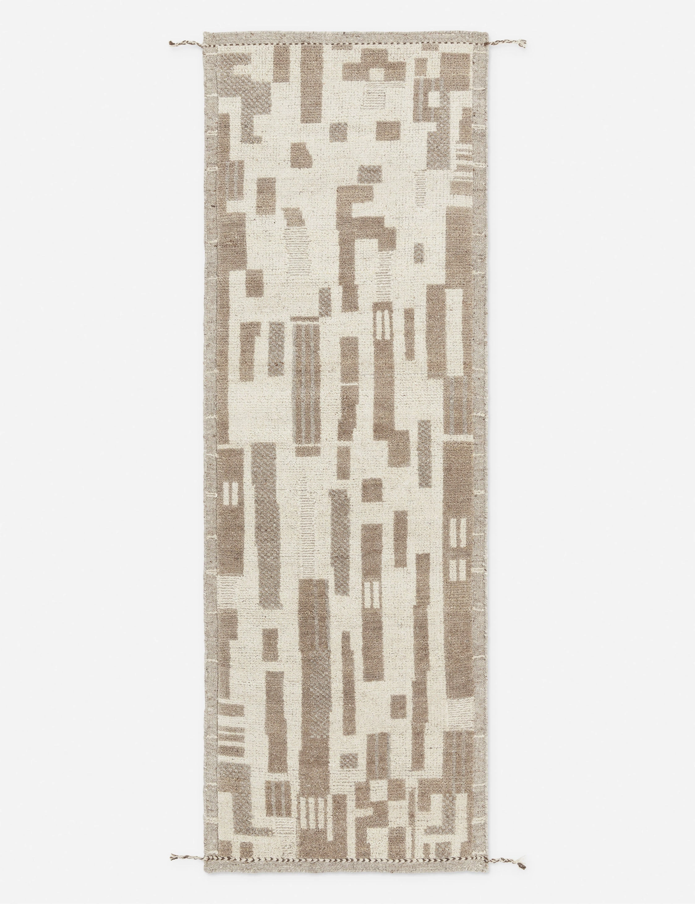 Lyons Moroccan-Style Hand-Knotted Wool Rug