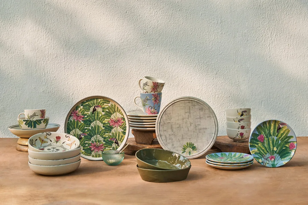 Madagascar Shallow Bowls (Set of 2)