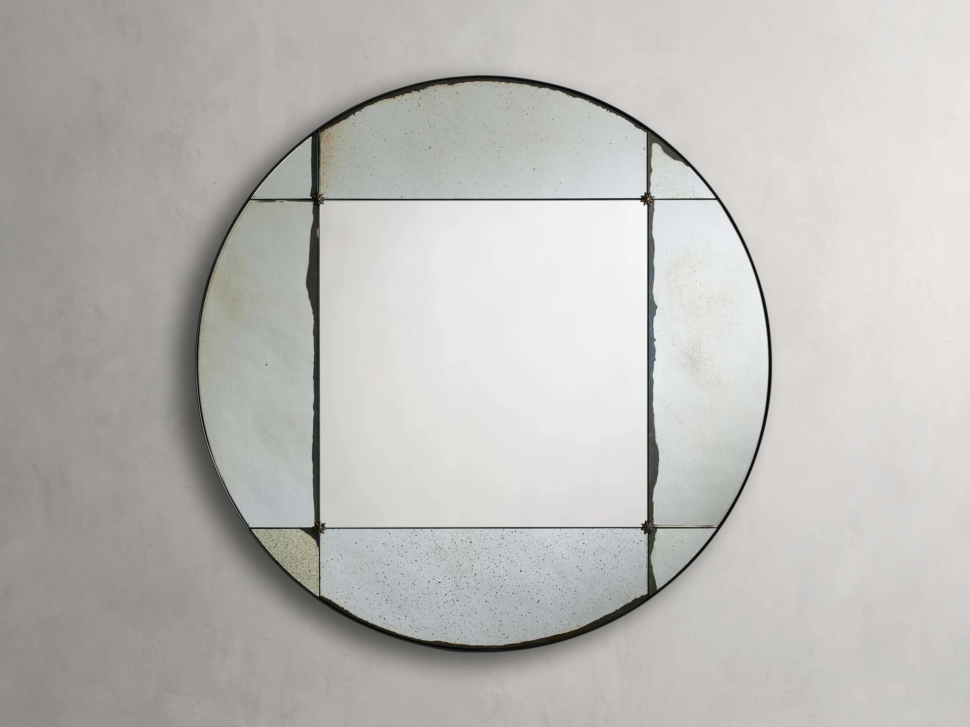 Madera Round Wall Mirror