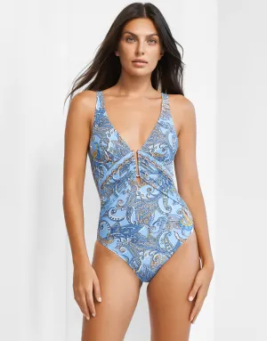 Majorelle Underwired Swimsuit - Oriental Horizon Blue