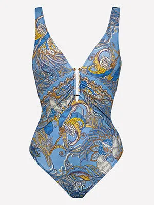 Majorelle Underwired Swimsuit - Oriental Horizon Blue