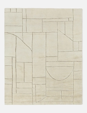 Maleena Hand-Knotted Wool Rug