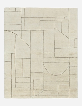 Maleena Hand-Knotted Wool Rug