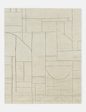 Maleena Hand-Knotted Wool Rug