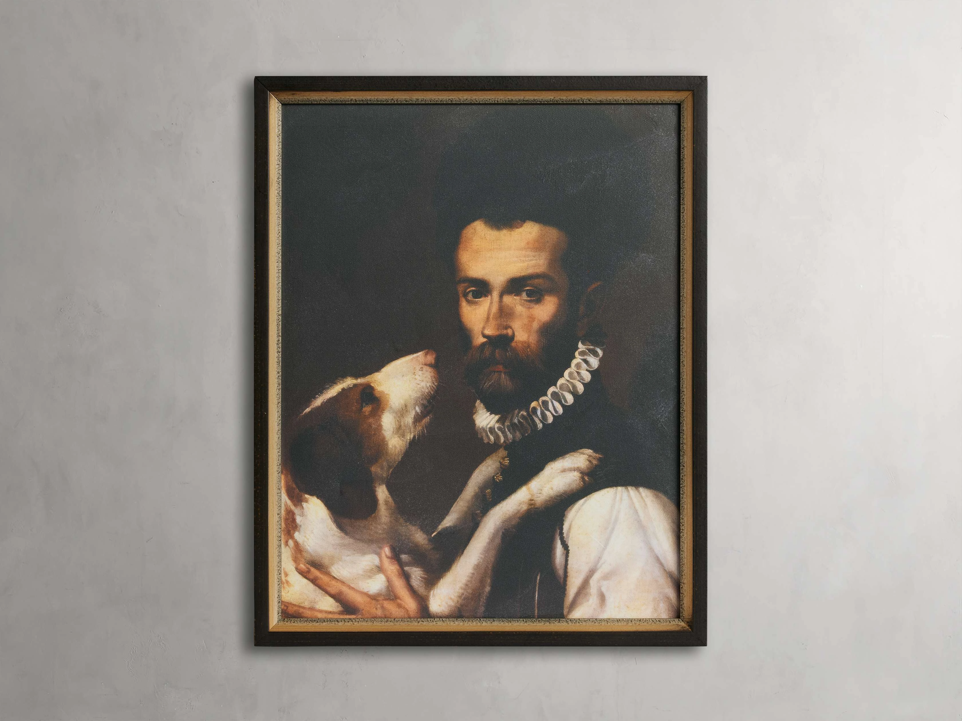 Man's Best Friend Framed Print