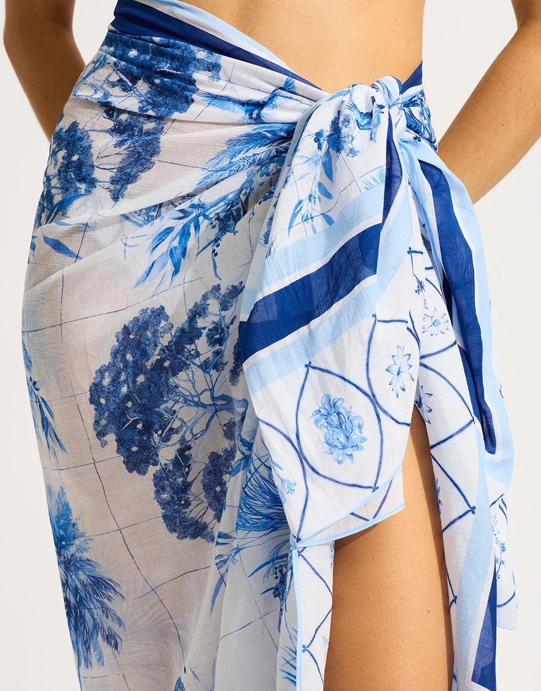 Marbella Sarong - White