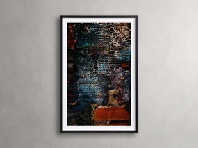 Marks of Glazing Framed Print