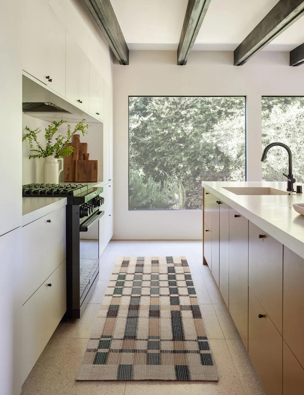Marli Flatweave Wool Rug by Nina Freudenberger