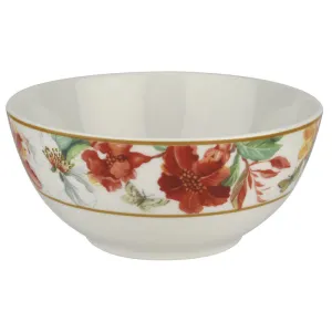 Maui Bowl, Set of Four; White TV cabinet, media console