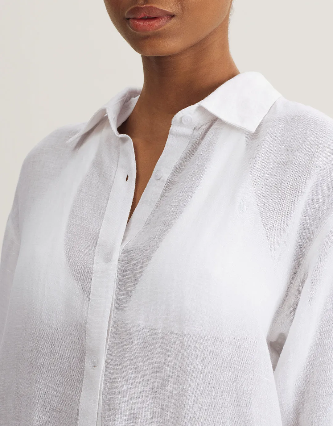 Maxi Boyfriend Shirt - Off White