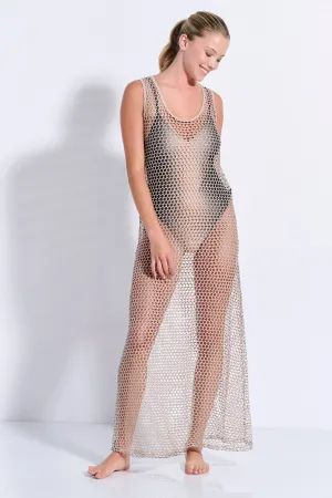 Maxi Mesh Dress (8078)