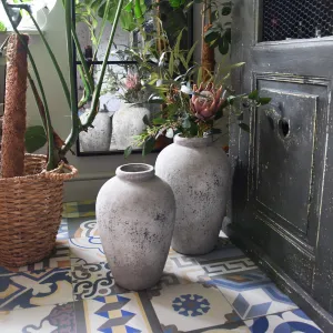 Medium Stone Urn Vase kitchen essentials, utensils set