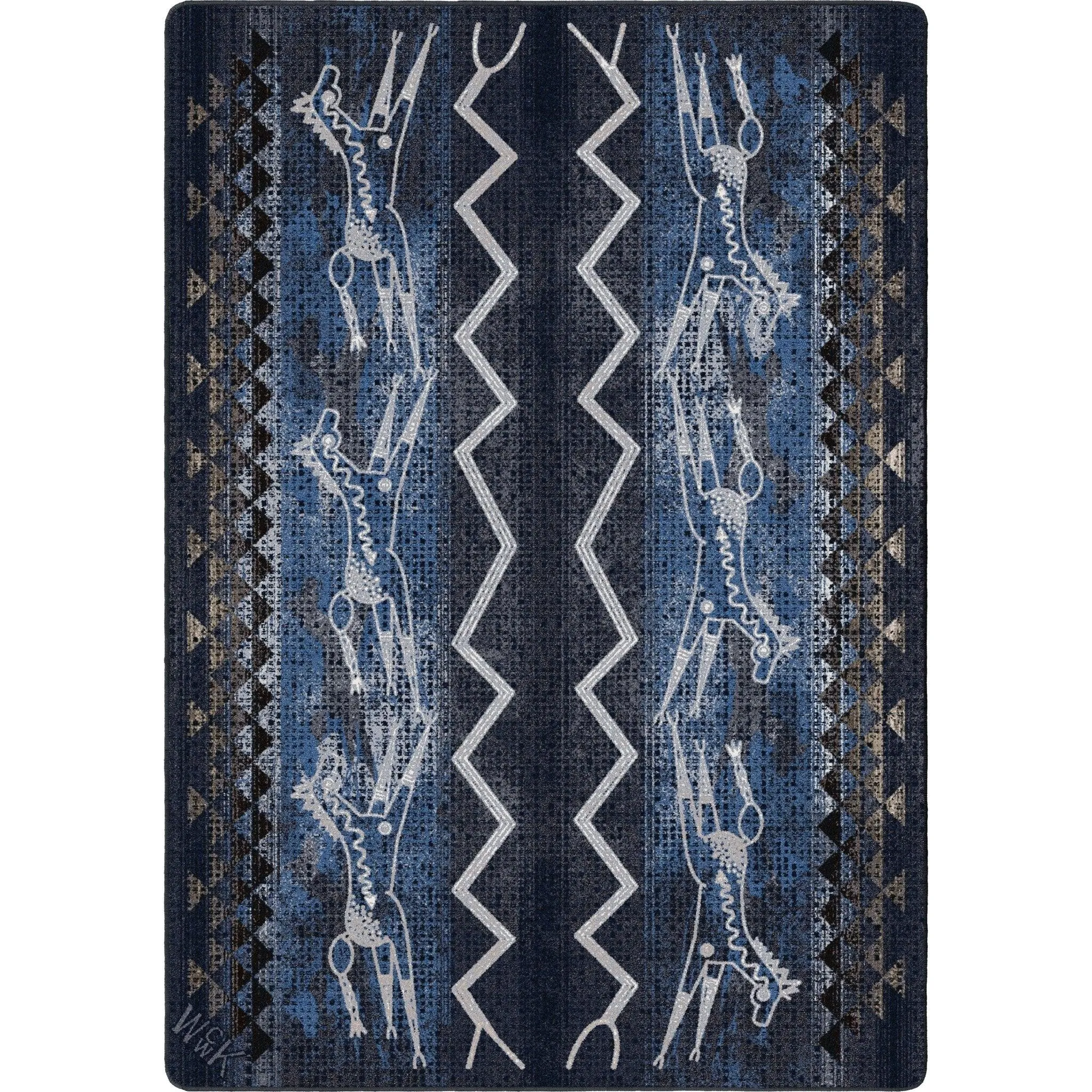 Midnight Plains Speak Rug Collection