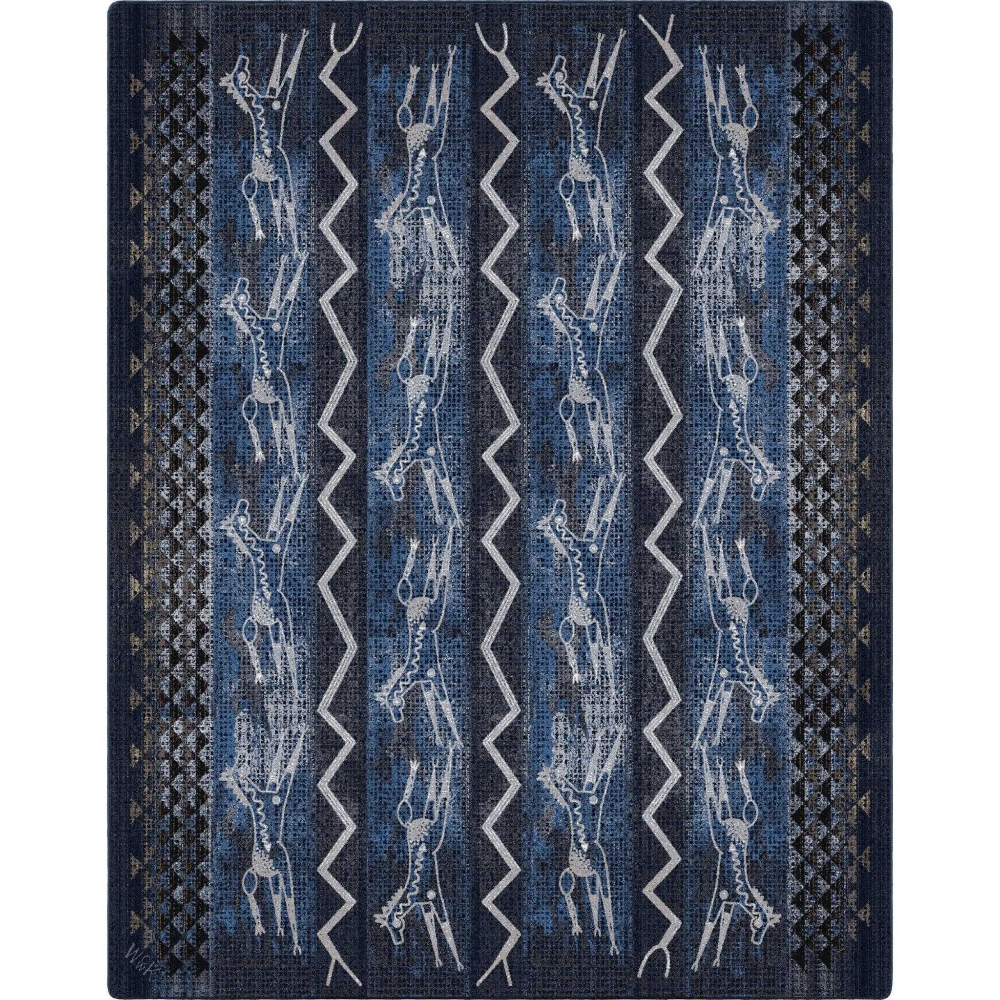 Midnight Plains Speak Rug Collection