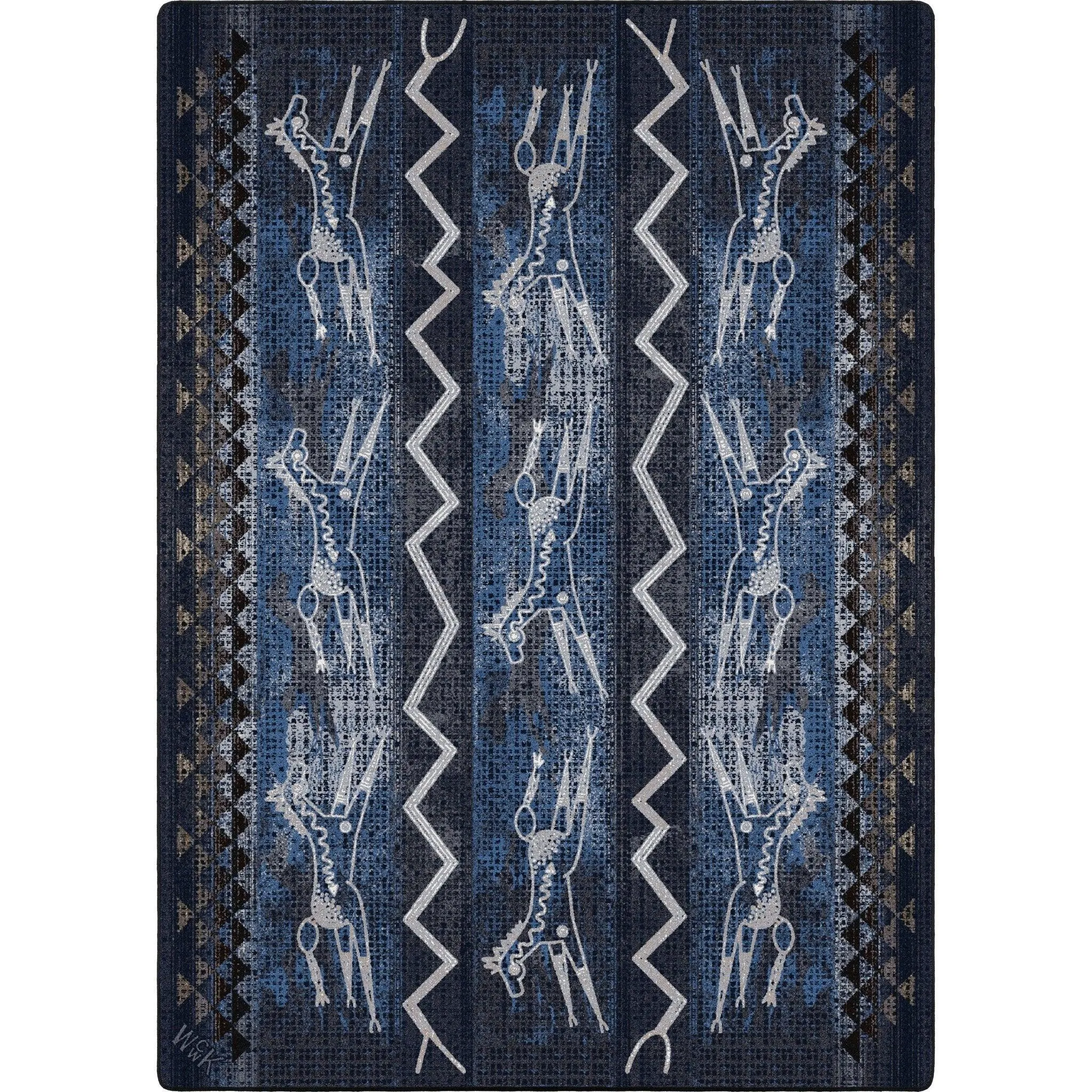 Midnight Plains Speak Rug Collection