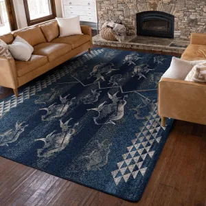 Midnight Rising Buffalo Rug Collection serving tray, cheese board