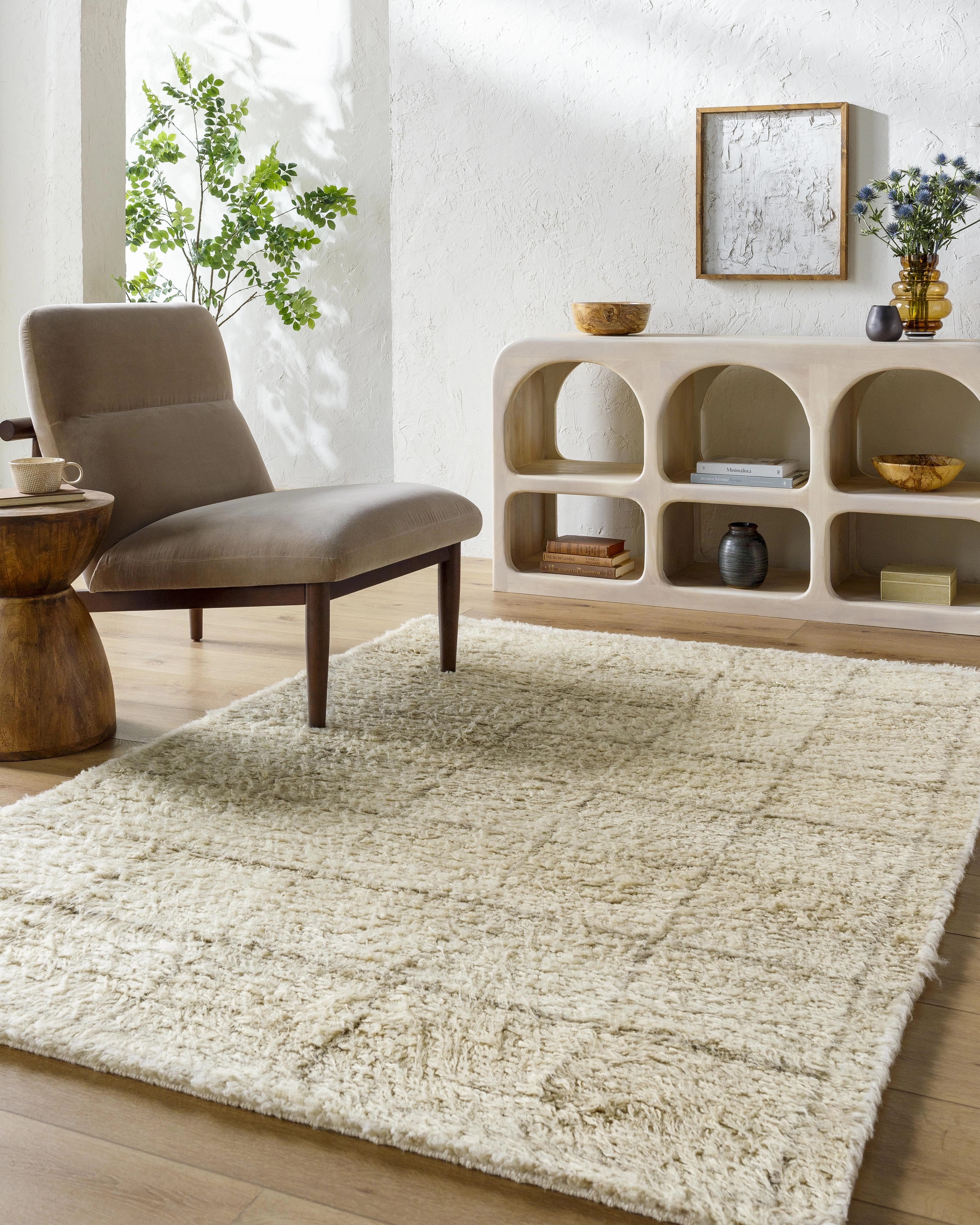 Minka Moroccan Style Hand-Tufted Wool Rug