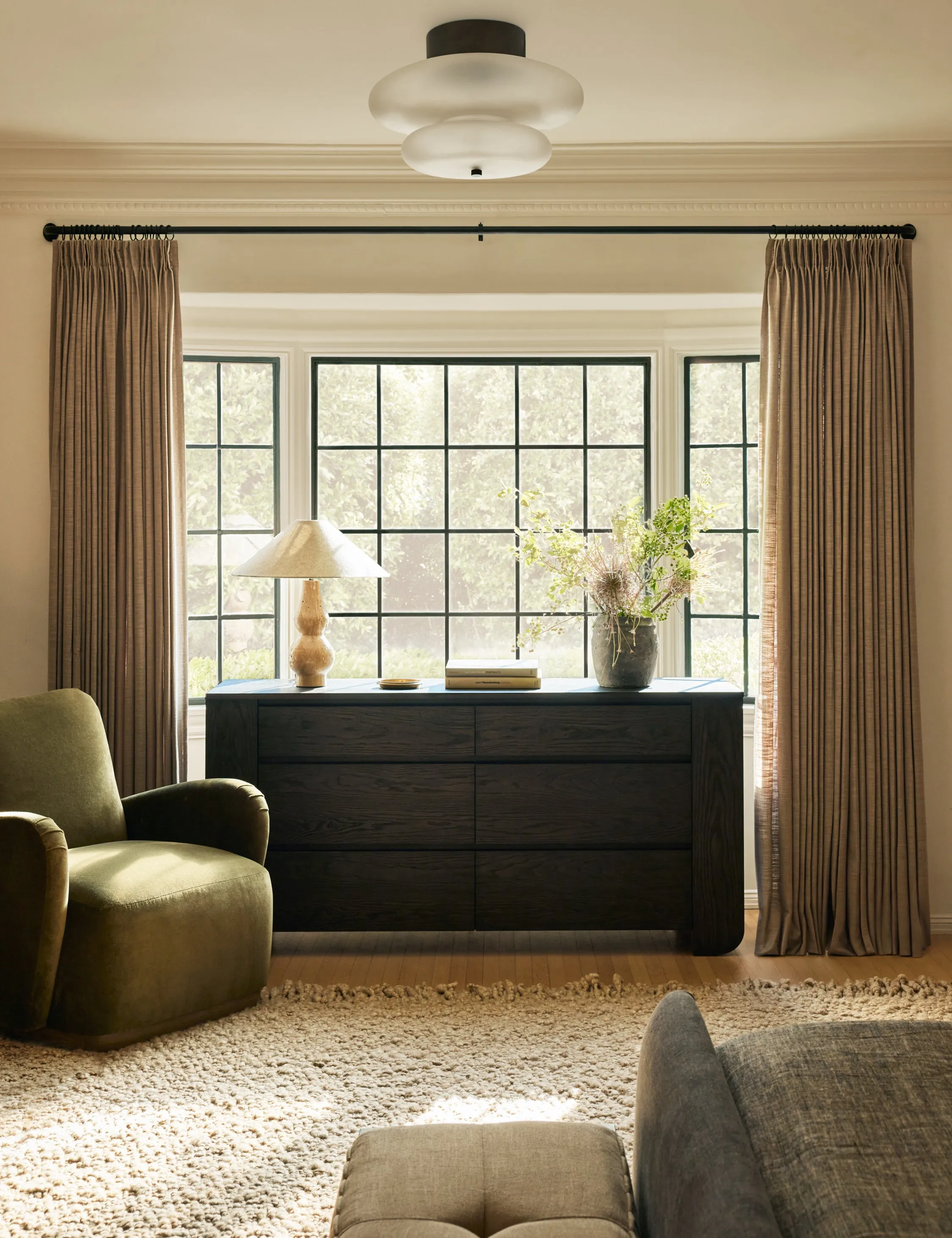 Miru Flush Mount Light by DISC Interiors