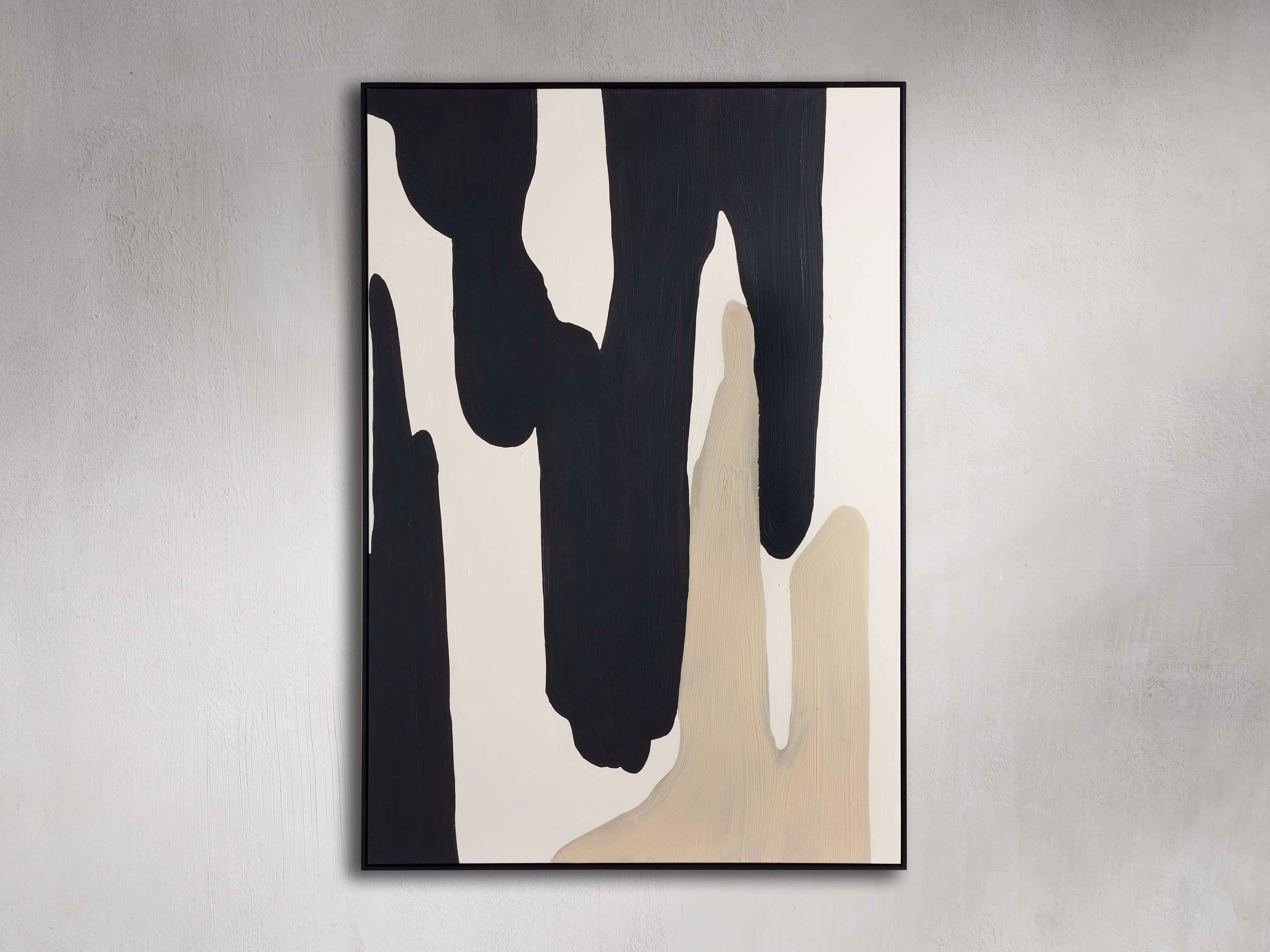 Modern Movement Framed Painting