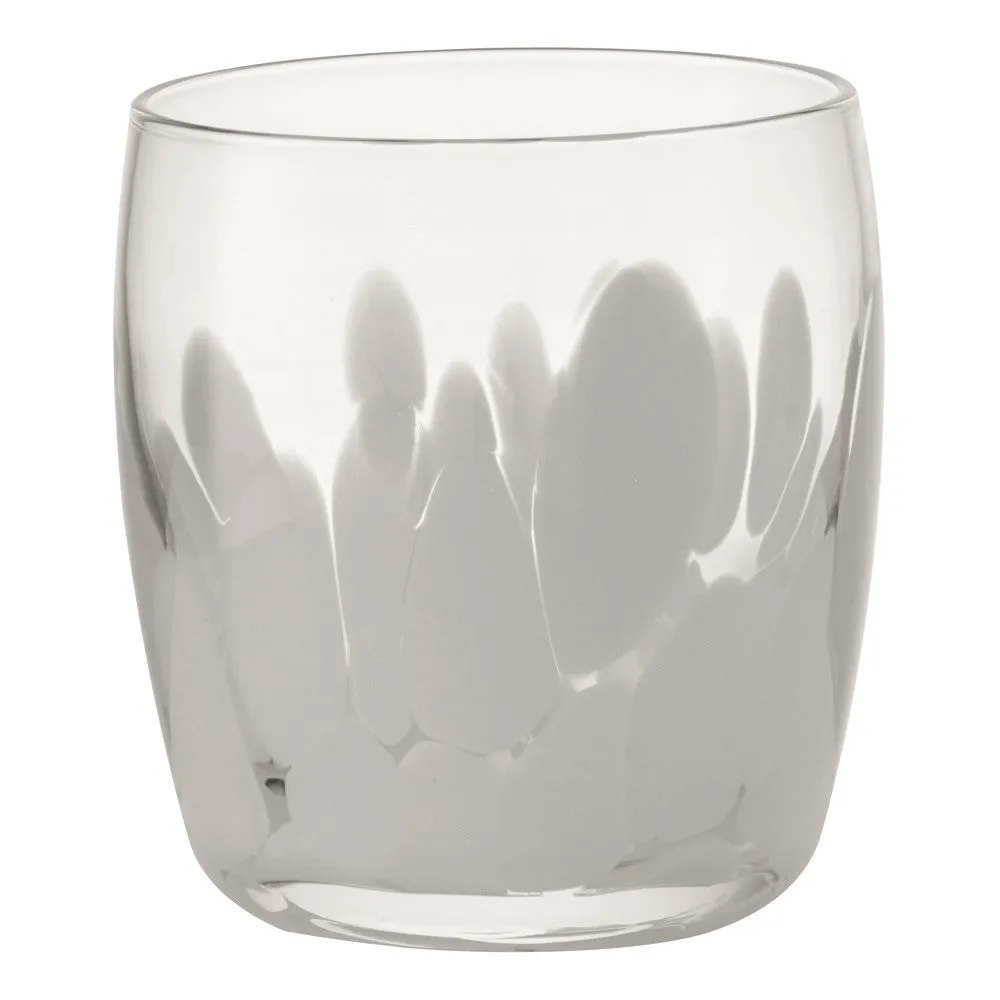 Modus Pair of tumblers, 340ml, White ceramic platter, appetizer tray