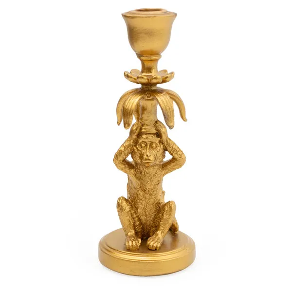 Monkey-Inspired Dining Candleholder